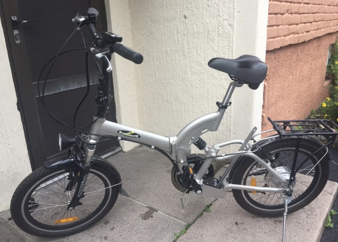 Sammenleggbar Evo Bike elsykkel til leie i Oslo